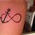 Infinity Anchor Tattoo