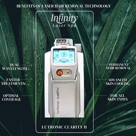 Unlock the Secret to Radiant Skin: Experience Infinity with Laser Hair Removal and Revitalizing Skin Rejuvenation