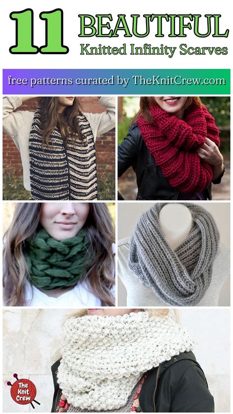 Infinity Scarves Patterns
