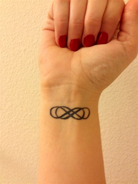 55 Awesome Infinity Wrist Tattoos Design Name tattoos on