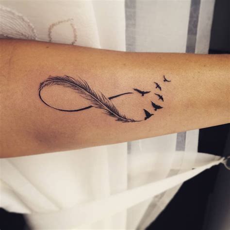 Newest ink! familyforever birds infinity Tattoos