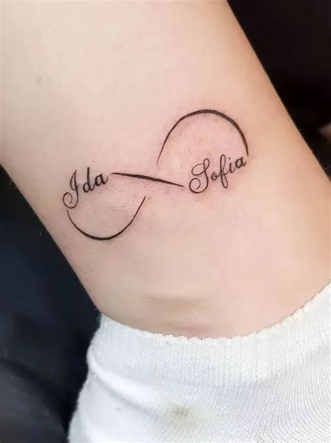 Infinity Tattoo With Names