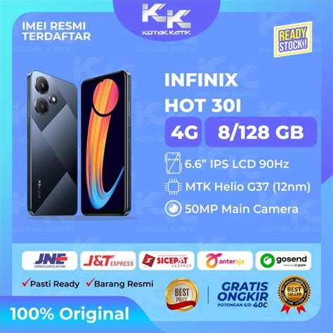 Infinix Hot 30i 8/128 Gb Garansi Resmi