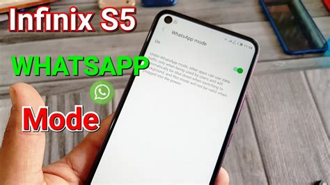 Infinix Mode Hemat Kuota WhatsApp