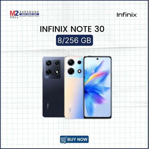 Infinix Note 30 8 256 GB Garansi Resmi