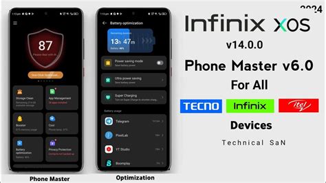 Optimasi Phone Master Infinix