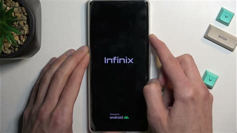 Layar recovery mode pada hp infinix