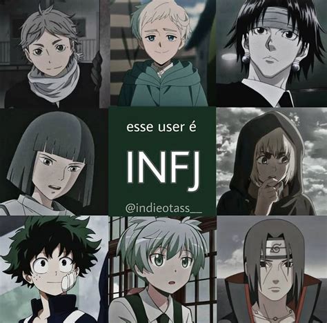 Infjt Anime Characters