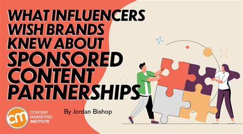 Influencer and sponsored content