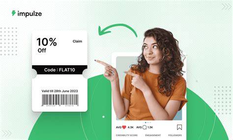 Influencer discount codes