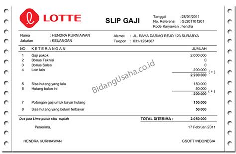 Info Gaji PT Lotte Indonesia