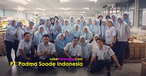 Info Gaji PT Padma Soode Indonesia