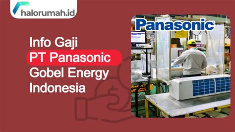 Info Gaji PT Panasonic