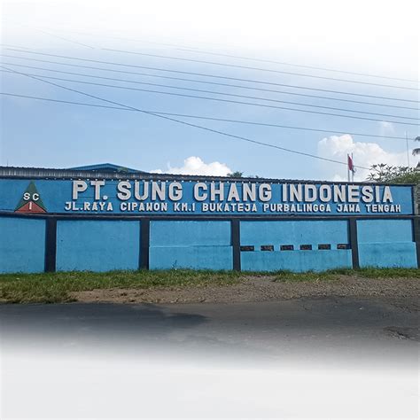 Info Gaji PT Sung Chang Purbalingga