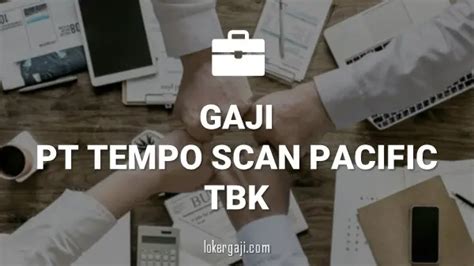 Info Gaji PT Tempo