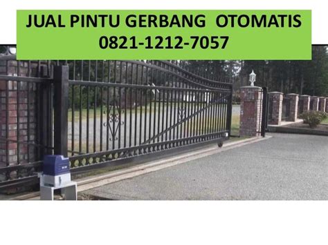 Info Penting Pintu Gerbang Otomatis, Lemari Arsip