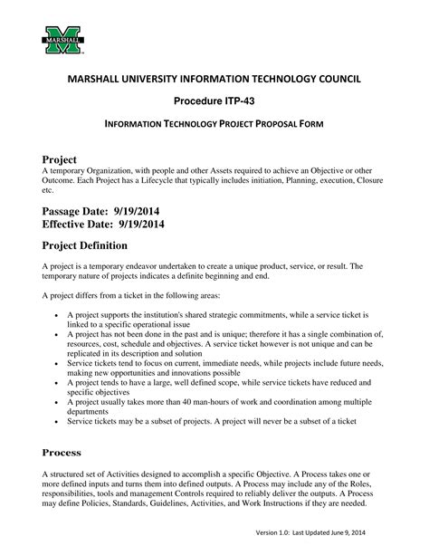 8+ Technology Proposal Templates Sample Templates