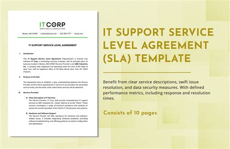 It Service Level Agreement How to create an IT Service Level