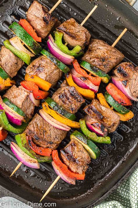 Ingredients for Beef Kabobs