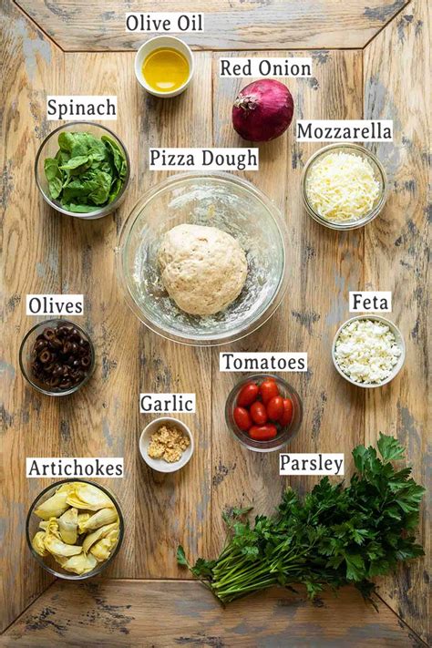 Ingredients for Pizza