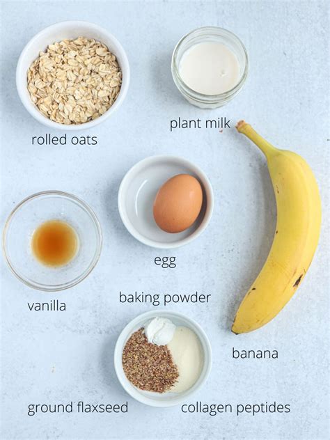Ingredients for Protein Pancakes