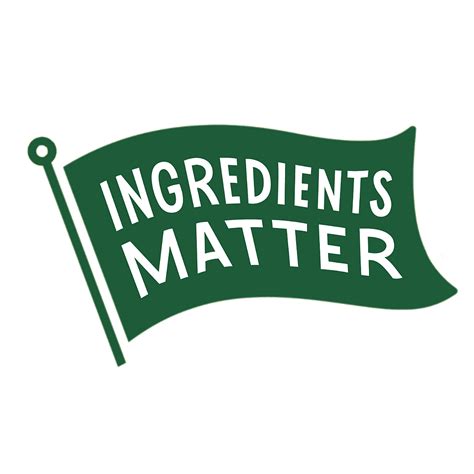 Ingredients that Matter