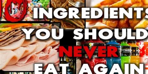 Ingredients to Avoid Like the Plague