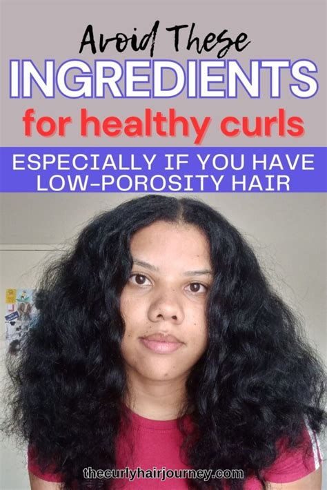 Ingredients to Avoid for Healthy Curls