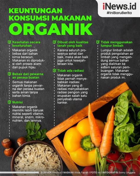 Ini 5 Manfaat Mengonsumsi Makanan Organik