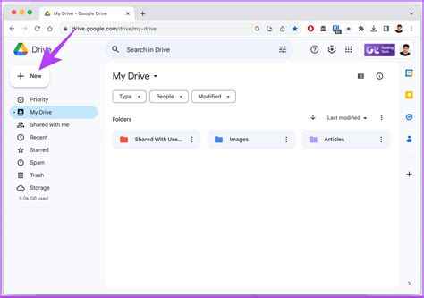 Initiating Transfer Google Drive