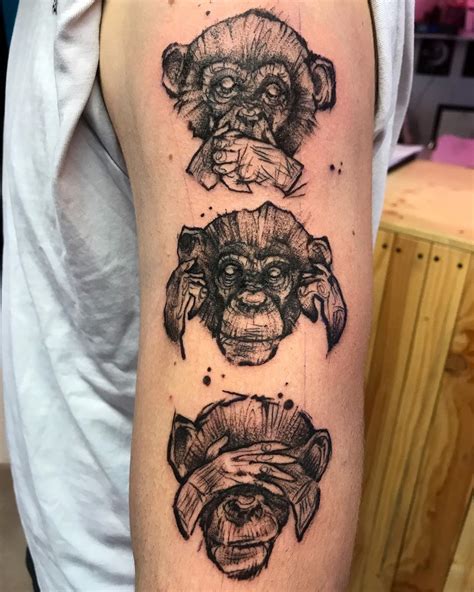 50 Brilliant Monkey Tattoo Design Ideas Who Want to Get Inked