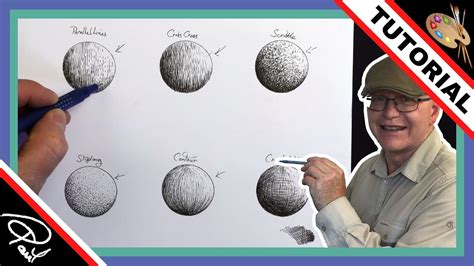 Ink Drawing Portrait Shading Techniques