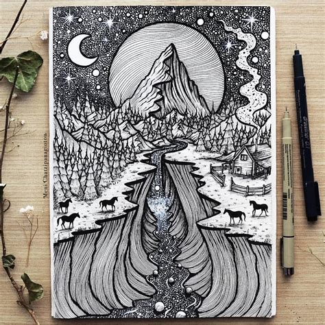 Ink Illustrations