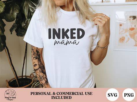 Unleash Your Inner Creativity with Inked Mama SVG Designs - Customizable and Crafty Delights Await!