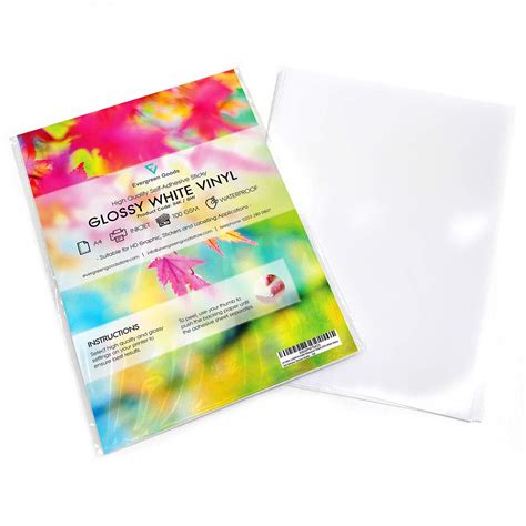 Inkjet Printable Plastic Sheets