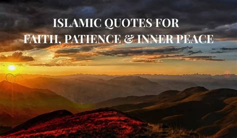 Inner Peace Islamic Quotes
