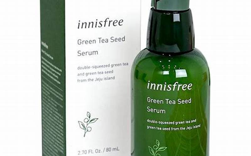Innisfree Green Tea Seed Serum Untuk Jerawat