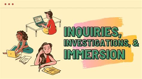 Inquiry Investigation And Immersion Module 3