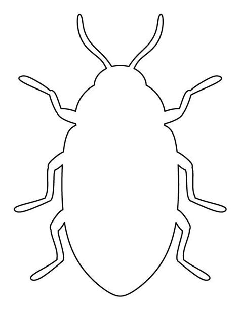 Insect Templates Printable