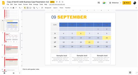 Insert Calendar In Google Slides