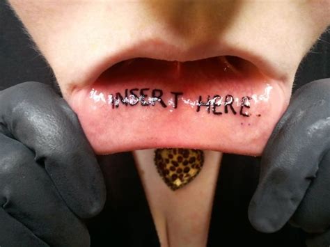 Insert Here Tattoo