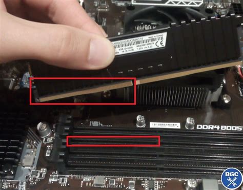 Insert the RAM Module