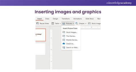 Inserting Images and Graphics