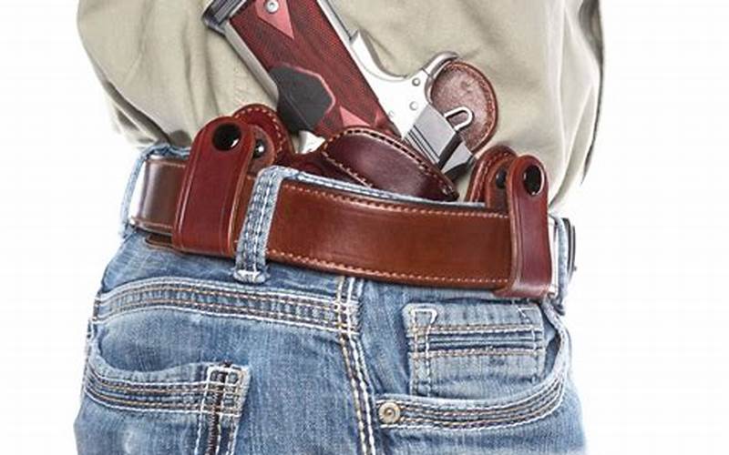 Inside The Waistband (Iwb) Holsters