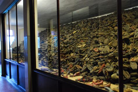 Inside Auschwitz museum