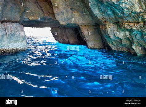 Inside Blue Grotto