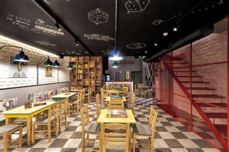 Inside Boardgame Cafe