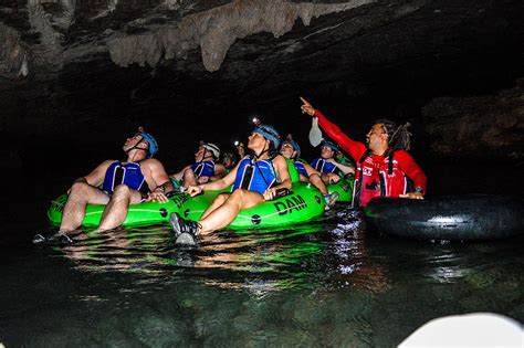 Inside Cave Tubing Belize