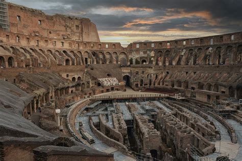 Inside Colosseum Structure