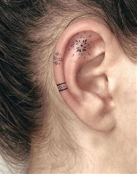 Inside Ear Tattoos